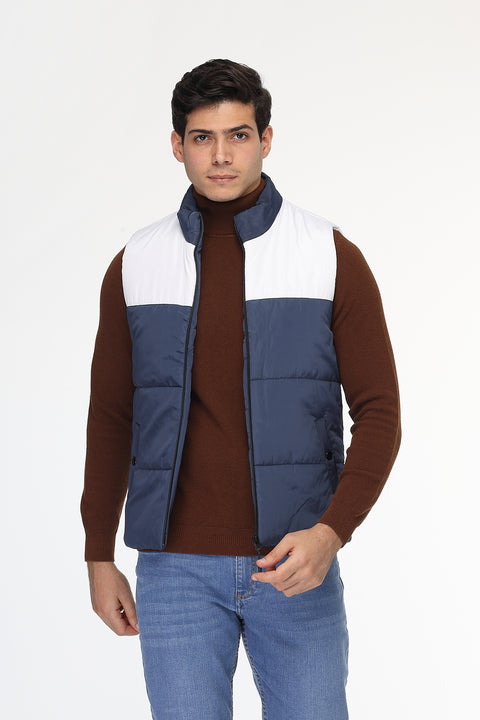 Regular Fit Vest White