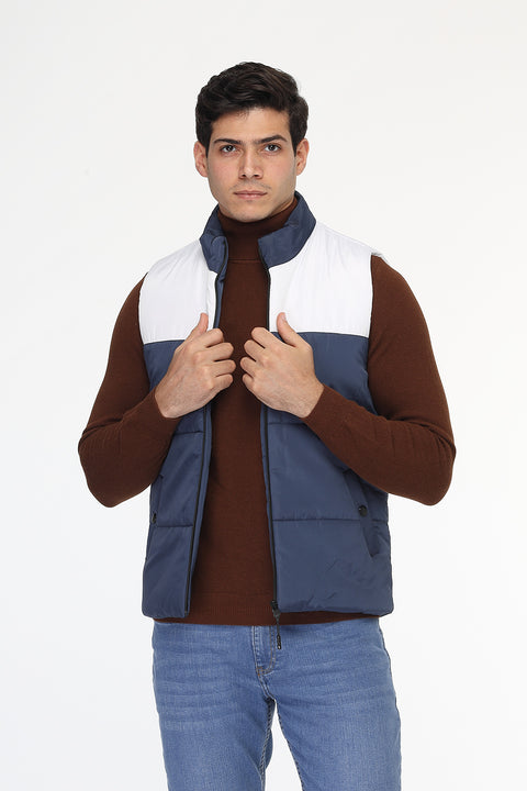 Regular Fit Vest White