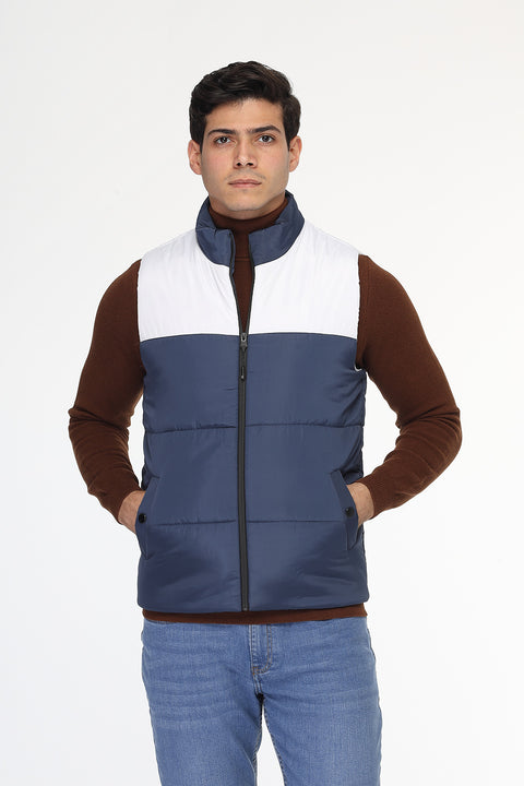 Regular Fit Vest White
