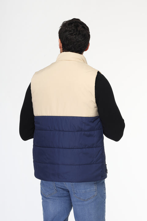 Regular Fit Vest Beige
