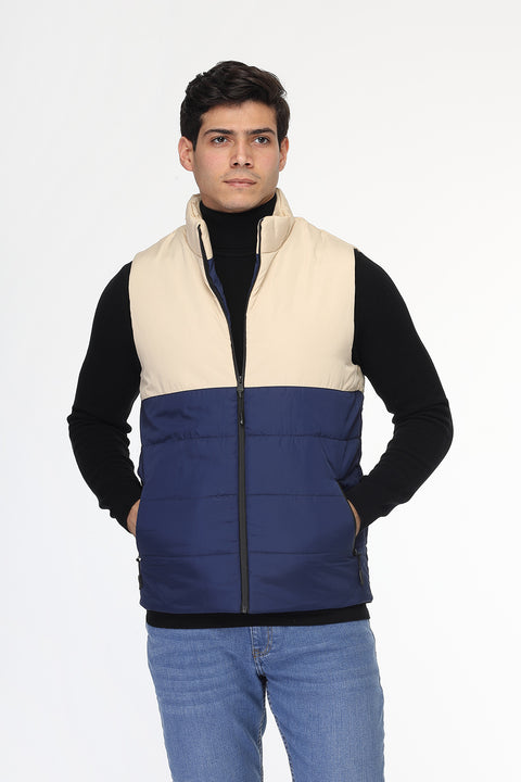Regular Fit Vest Beige