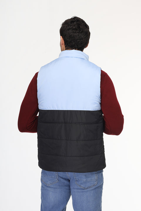 Regular Fit Vest Light Blue