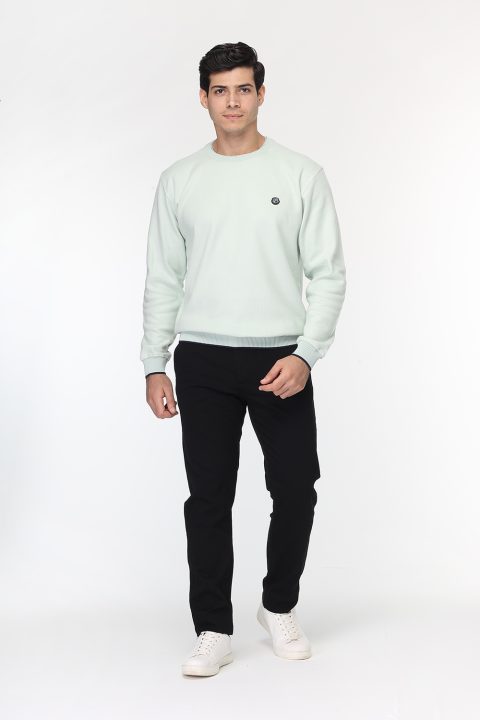Slim Straight Chino Black