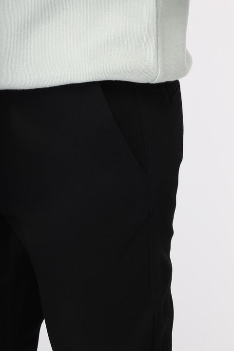 Slim Straight Chino Black