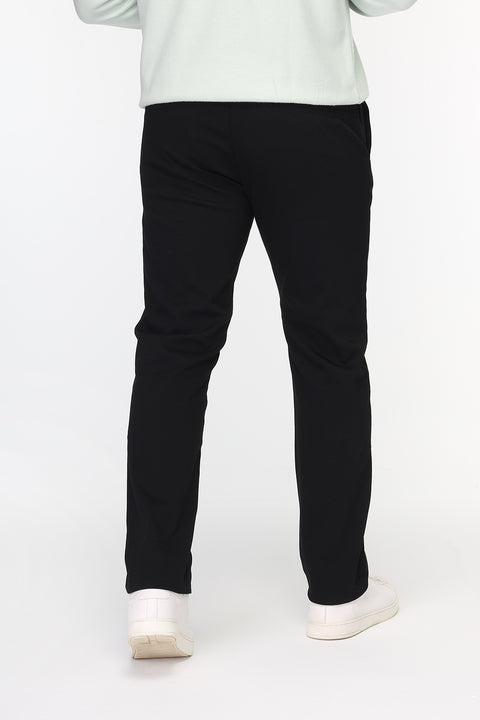 Slim Straight Chino Black