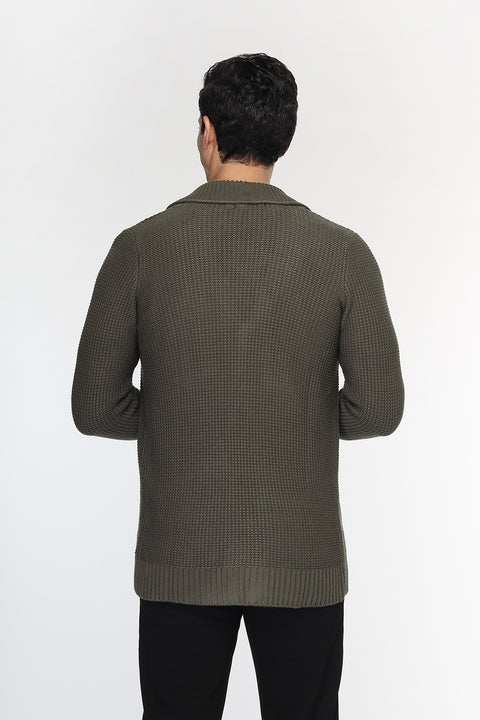 Regular Fit Pullover Green