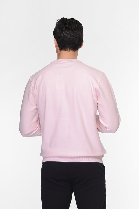 Regular Fit Sweat Shirt Rose