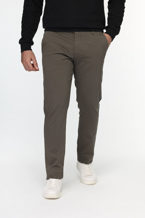 Slim Straight Chino Green