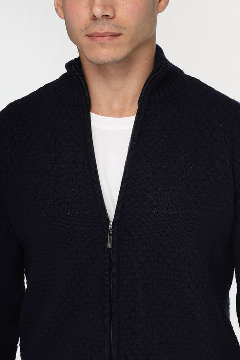 Regular Fit Pullover Dark Blue