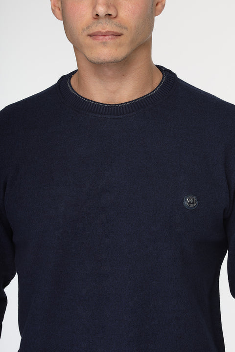 Regular Fit Sweat Shirt Dark Blue