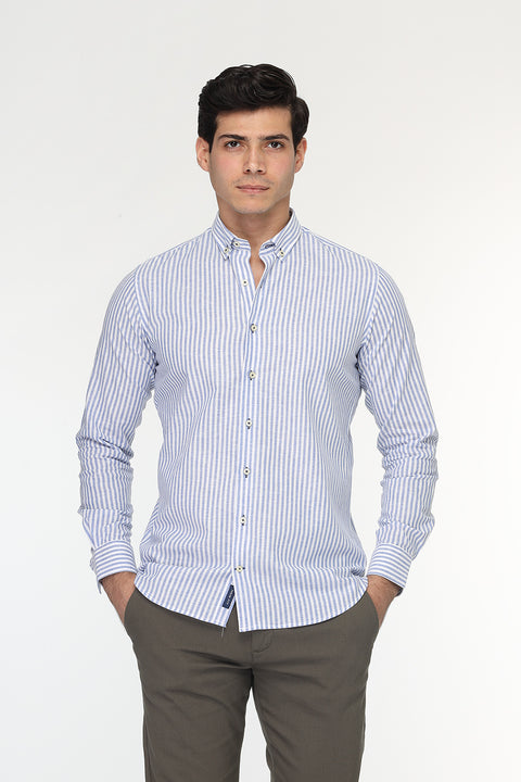 New Fit Shirt  Blue