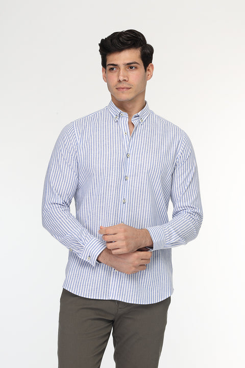 New Fit Shirt  Blue