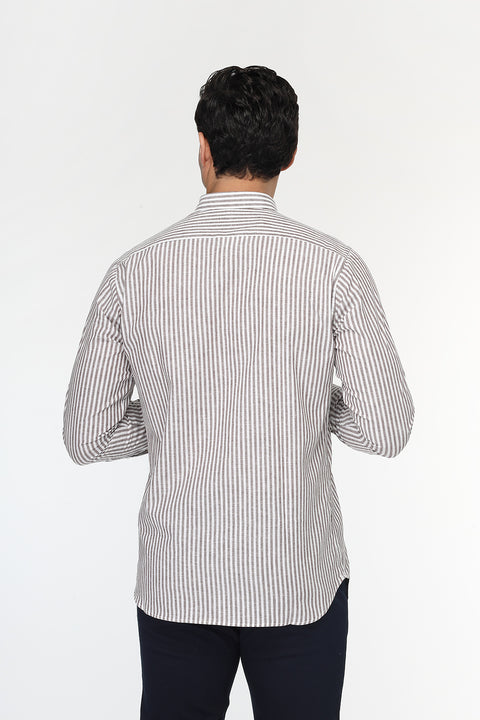New Fit Shirt Brown