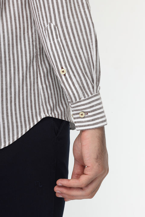 New Fit Shirt Brown