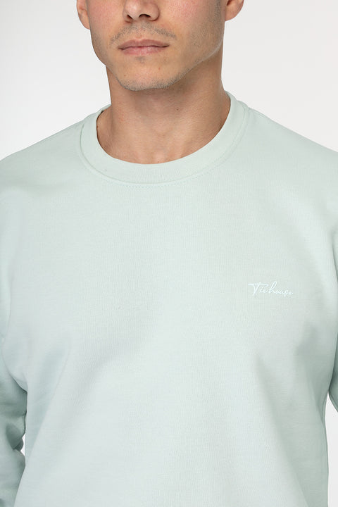 Regular Fit Sweat Shirt Green