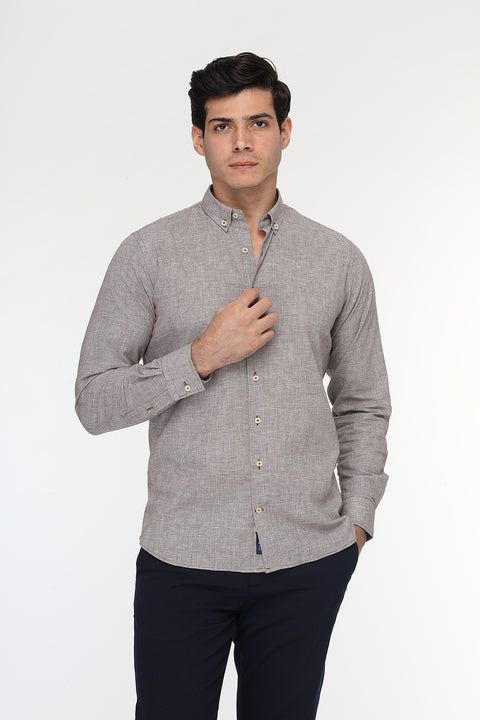 New Fit Shirt Brown