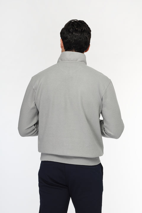 Regular Fit Sweat Shirt Gray