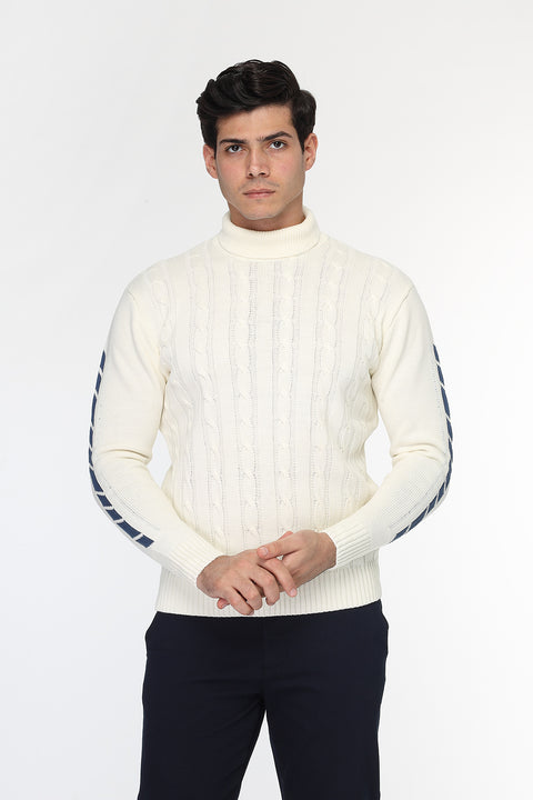 Regular Fit Pullover Off White