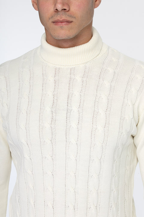 Regular Fit Pullover Off White