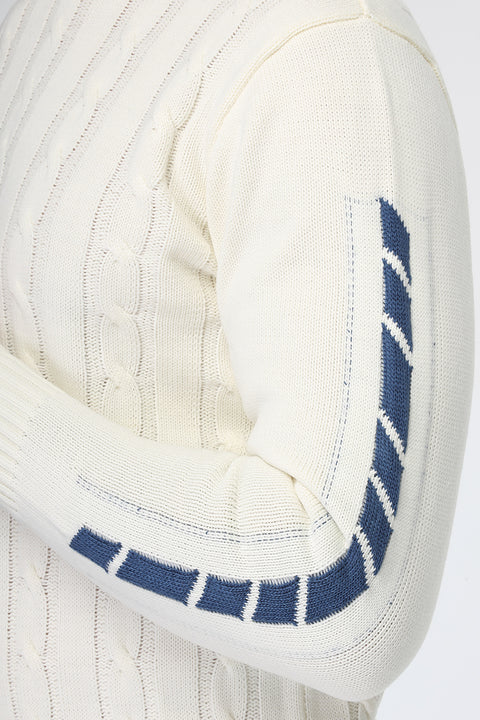 Regular Fit Pullover Off White