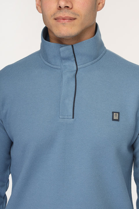 Regular Fit Sweat Shirt Blue