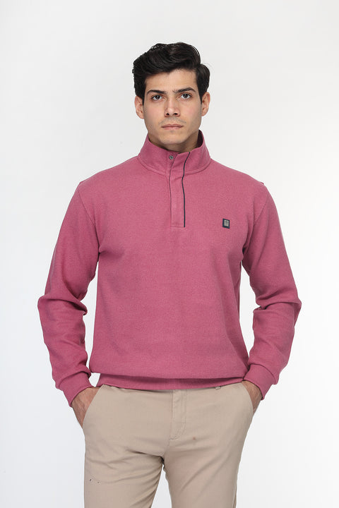 Regular Fit Sweat Shirt Rose