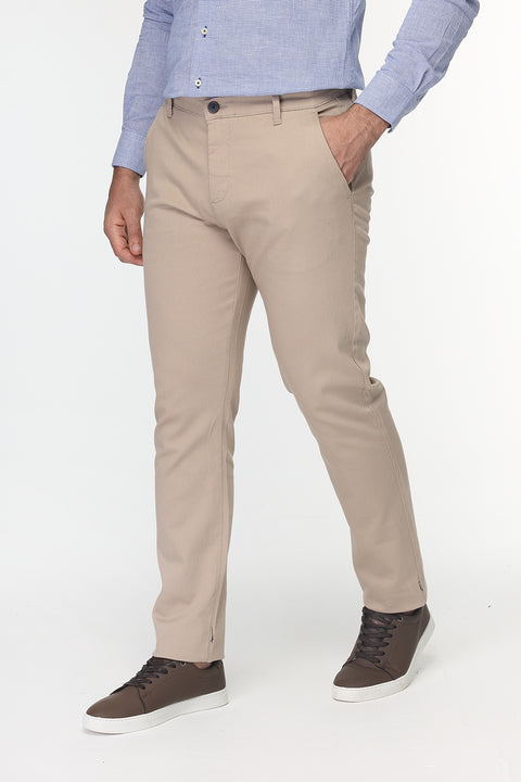 Slim Straight Chino Beige