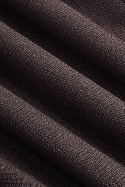 Slim Fit Suit Dark Brown