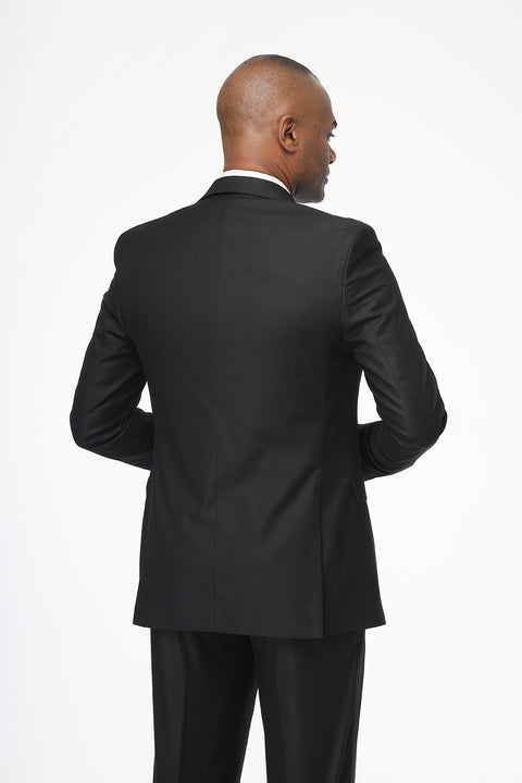 Slim Fit Suit Dark Gray