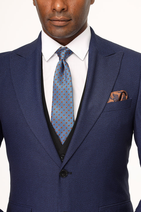 Slim Fit Suit Blue