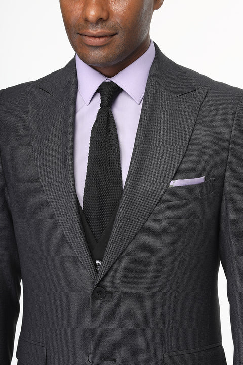 Slim Fit Suit Gray