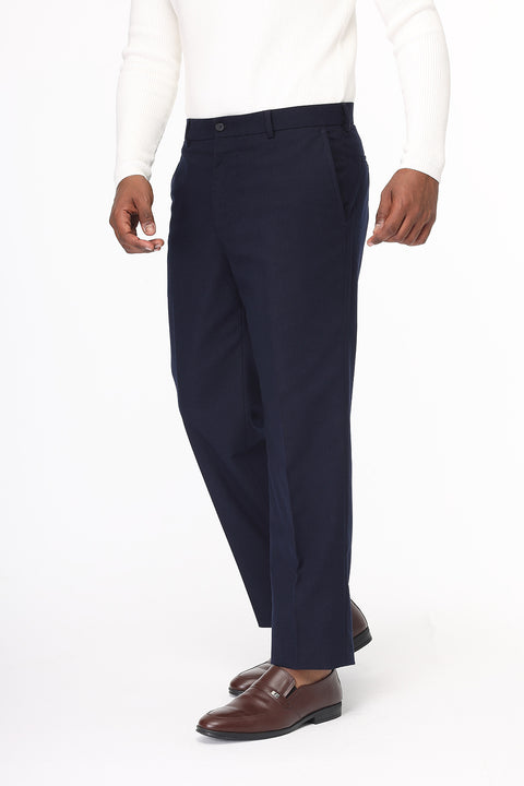 Regular Fit Classic Pants Dark Blue