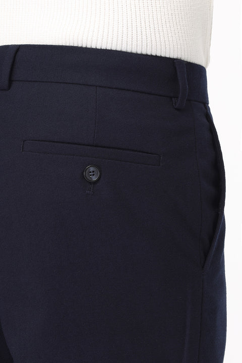 Regular Fit Classic Pants Dark Blue