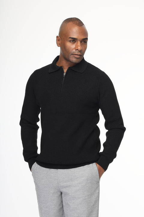 Regular Fit Pullover Black