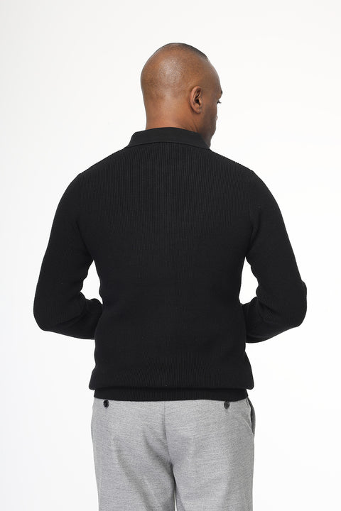 Regular Fit Pullover Black