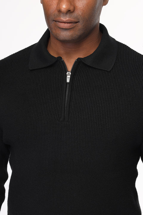 Regular Fit Pullover Black