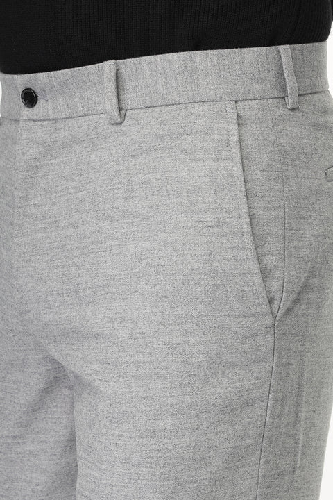 Regular Fit Classic Pants Light Gray