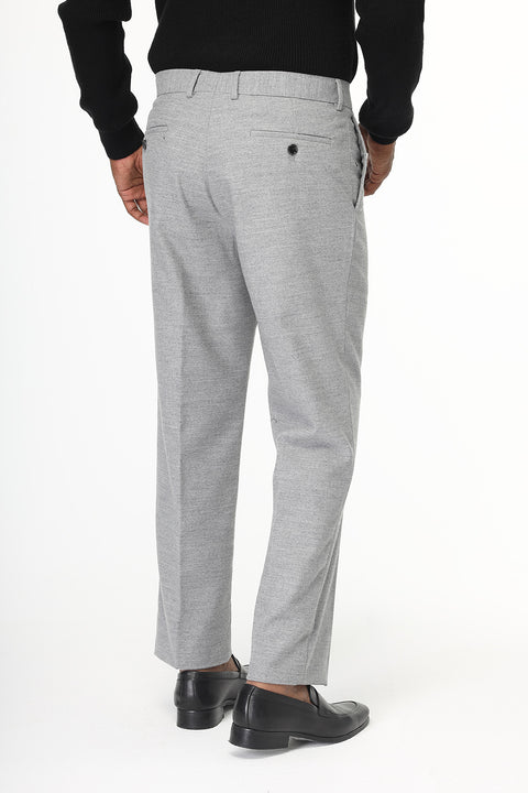 Regular Fit Classic Pants Light Gray