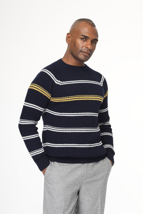 Regular Fit Pullover Dark Blue