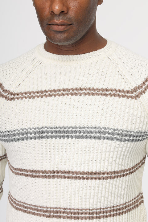 Regular Fit Pullover Beige