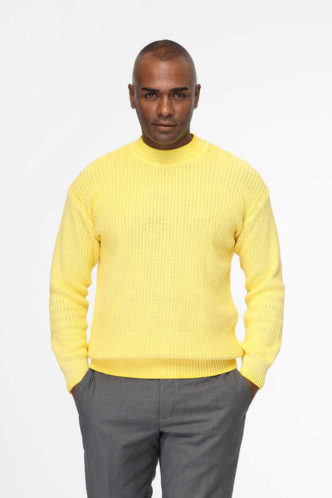 Regular Fit Pullover Yellow