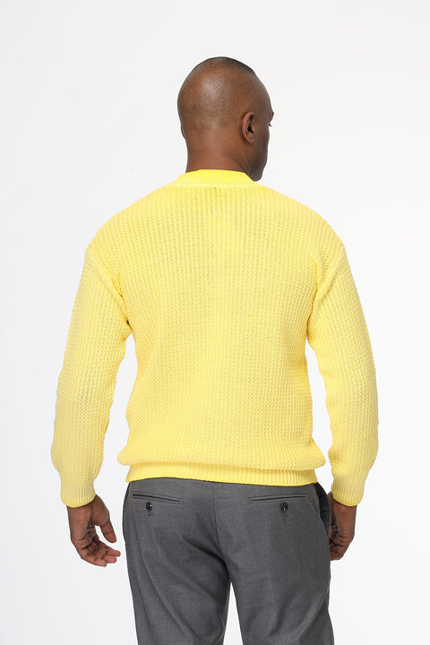 Regular Fit Pullover Yellow