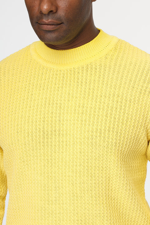 Regular Fit Pullover Yellow