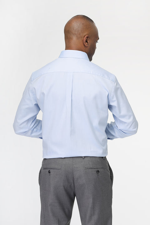 Classic Shirt Regular Fit 100% Cotton Light Blue