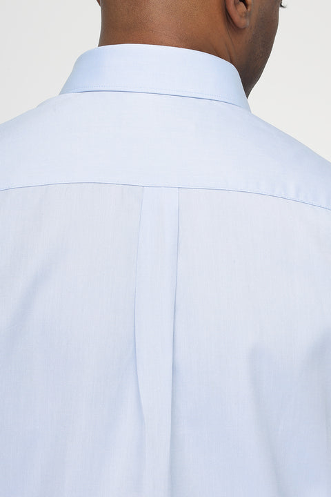 Classic Shirt Regular Fit 100% Cotton Light Blue