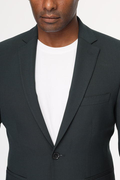 Skinny Fit Suit Green