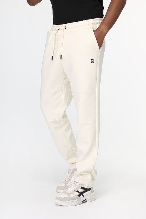Regular Fit Sweat Pants Beige