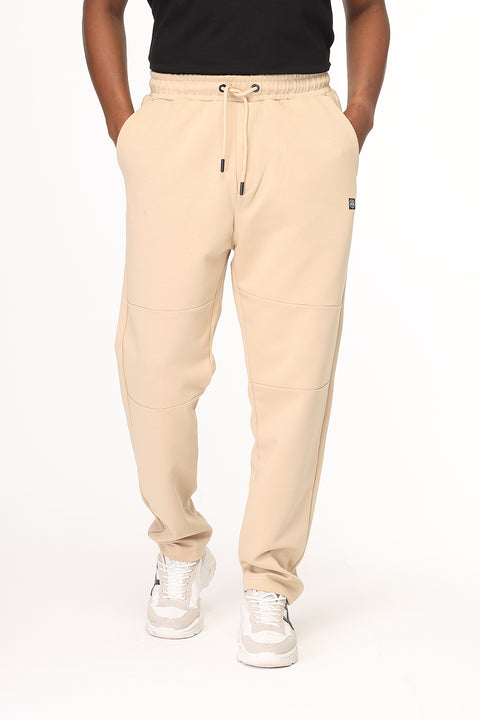 Regular Fit Sweat Pants Beige
