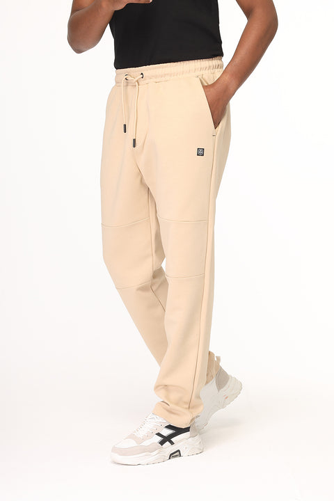 Regular Fit Sweat Pants Beige
