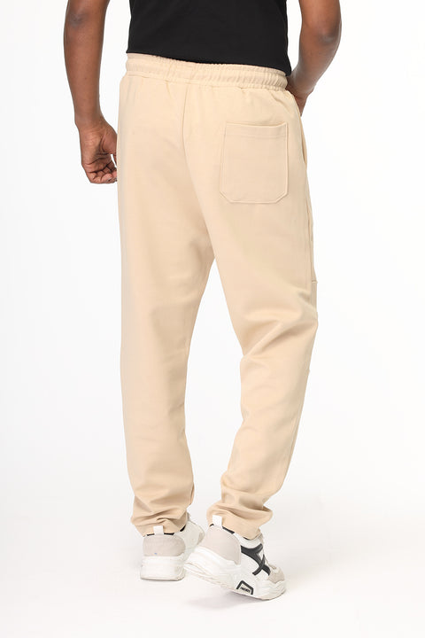 Regular Fit Sweat Pants Beige
